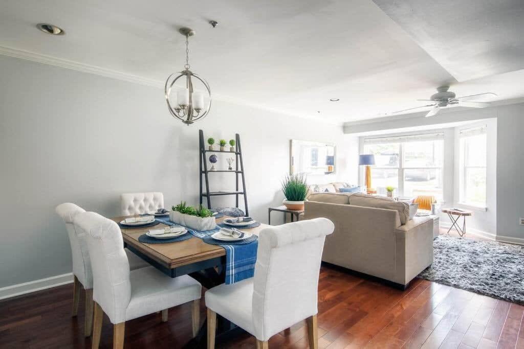 Walk To Broadway Charming Modern Historic Townhome Nashville Bagian luar foto